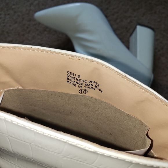 White Booties - Picture 2 of 4